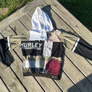 Handmade Hurley Patchwork Hoodie